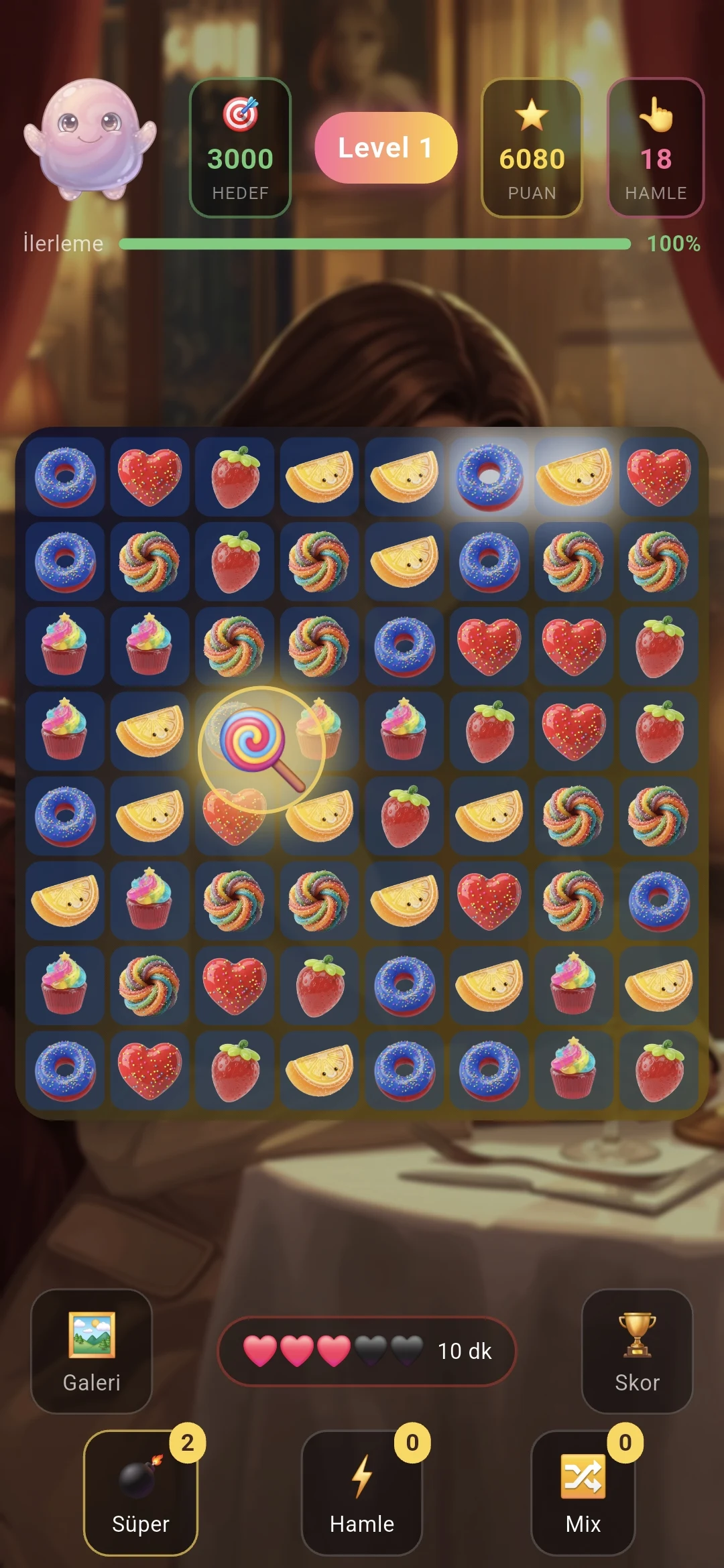 Bonbon Jelly: Match 3 screenshot