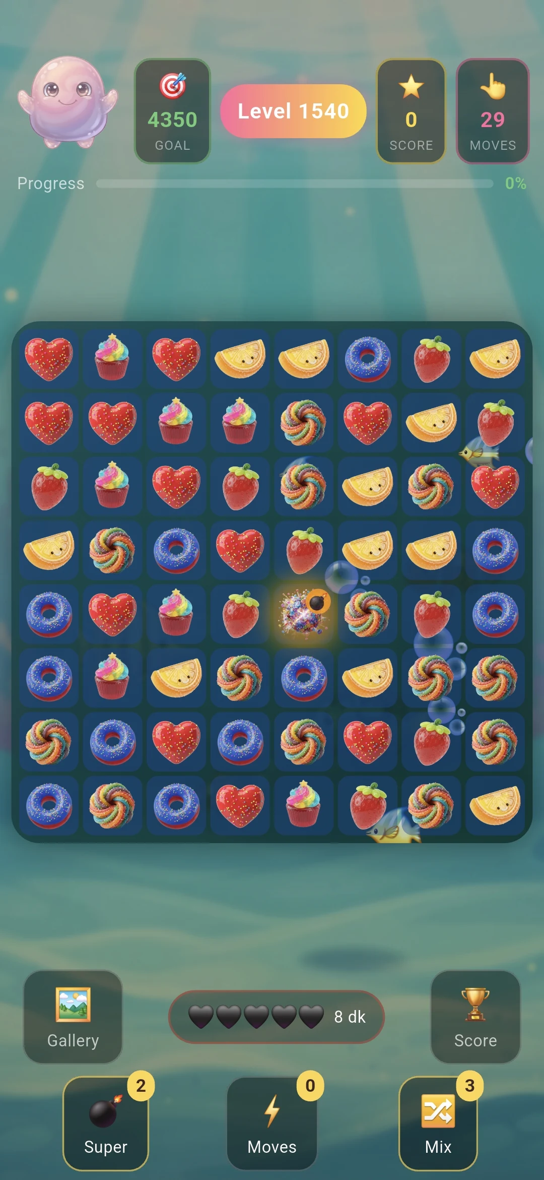 Bonbon Jelly: Match 3 screenshot